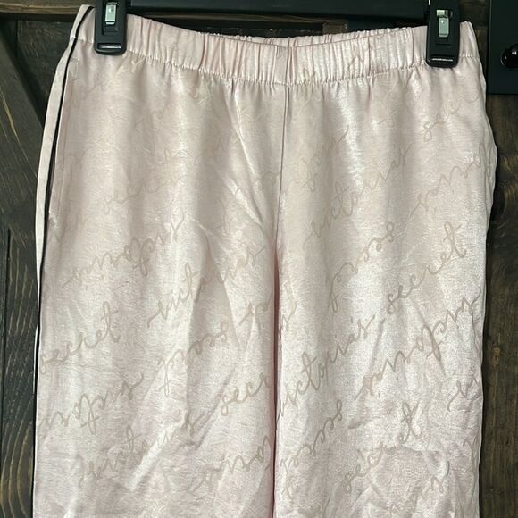 Victoria’s Secret satin logo pajama pants with pockets Xs - Picture 3 of 9